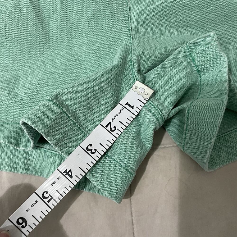 Vineyard Vines Sea Swell Green Shorts Pockets Size 10 Women Stretch Preppy - Picture 4 of 8